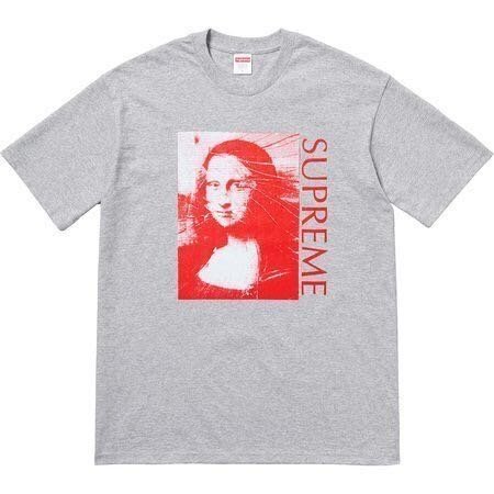 Supreme 18SS summer tee MonaLisa tee