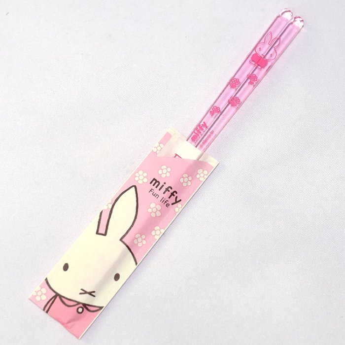 米菲兔 Miffy 透明筷子 日本製正版品 23cm