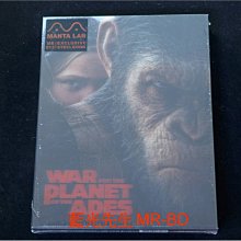 [藍光BD] - 猩球崛起3：終極決戰 War For The Planet Of The Apes A款閃卡鐵盒珍藏版