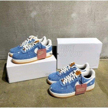 【正品】Nike Air Force 1 Low By Levi’ s李維斯聯名 牛仔藍 cv0670 447潮鞋