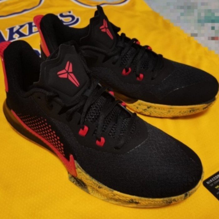 【正品】全新 NIKE MAMBA FURY EP KOBE XDR黑紅 籃球鞋練習鞋CK2088-002 現貨