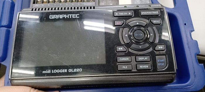 【弘燁科技】- GRAPHTEC GL220 無紙記錄儀電壓溫度記錄儀