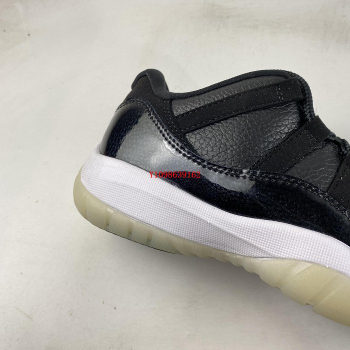 Air Jordan AJ11 Low "72-10" 大魔王 黑 耐磨 減震 籃球鞋 AV2187-001  情侶鞋