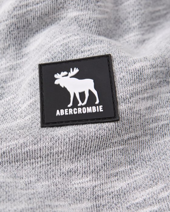 【abercrombie kids】【a&f】af男童款棉質連帽外套方標白羔灰 F02210208-04
