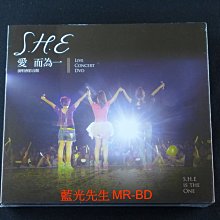 [DVD] - SHE : 愛而為一 IS THE ONE 10週年世界巡迴演唱會 三碟豪華精裝版 ( 台灣正版 )