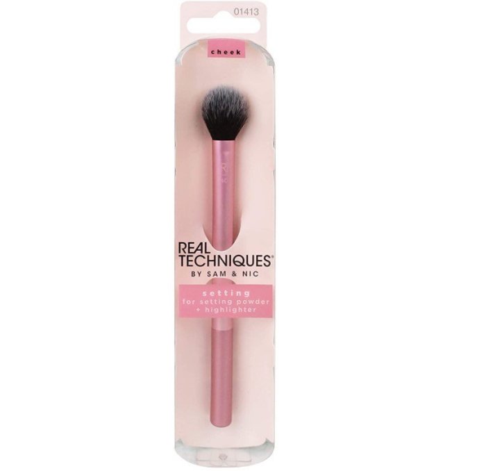 【愛來客 】英國Real Techniques Setting Brush 1413# 專業定妝蜜粉高光提高刷化妝刷