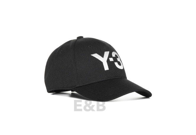 全新 Adidas Y-3 Logo Cap 黑 帽子