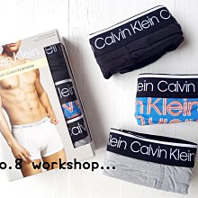 【CK男生館】【Calvin Klein COTTON STRETCH四角內褲】【CKU001E1】(S)三件組