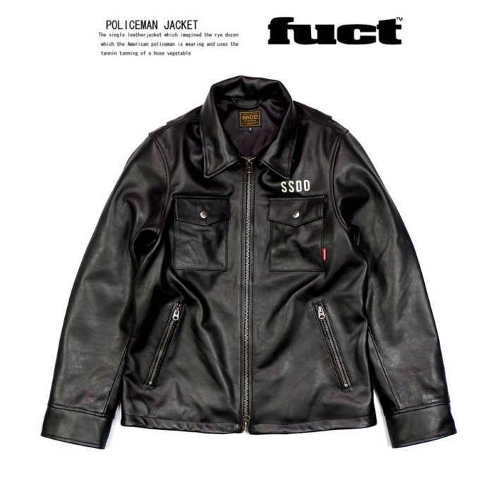 fuct ssdd レザージャケット - アウター