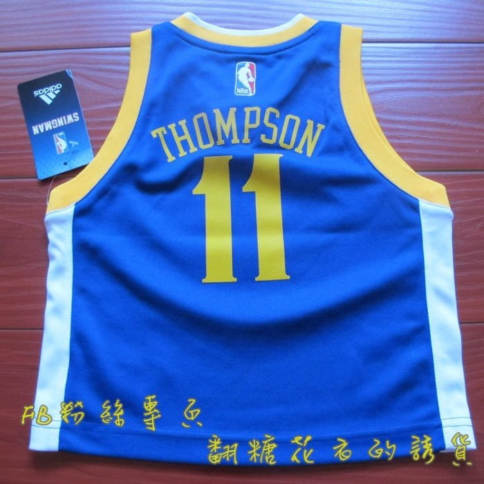 美國正品NBA兒童青年版Adidas球衣 Curry Thompson 柯瑞湯普森大童小童全家福親子裝免運