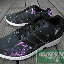 下架 Adidas ZX Flux Galaxy 星空 紫黑 銀河 星點 潑墨 宇宙