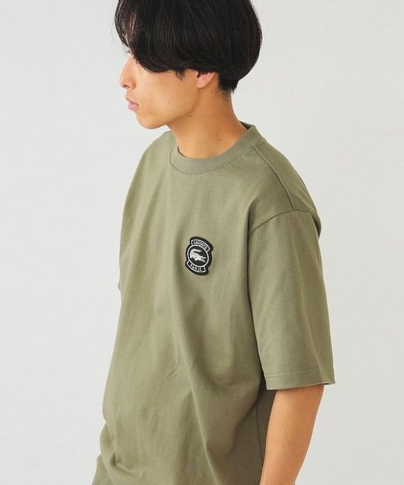 旺來 in jp 4月014 LACOSTE for BEAMS 聯名別注款 男生 雙logo上衣 日本製