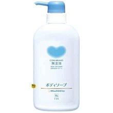 【JPGO】日本製 COW牛乳石鹼 無添加系列 低刺激處方 沐浴乳 500ml