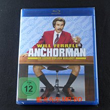 [藍光先生BD] 銀幕大角頭 Anchorman : The Legend of Ron Burgundy