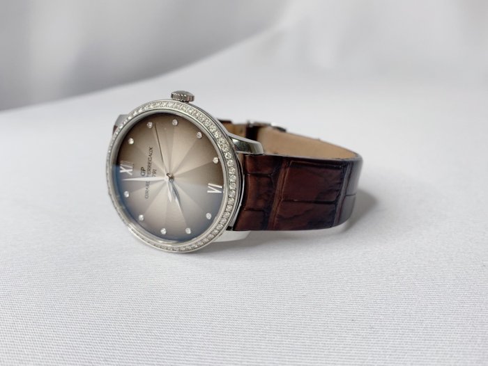 GIRARD PERREGAUX 1966系列 鑲鑽芝柏錶