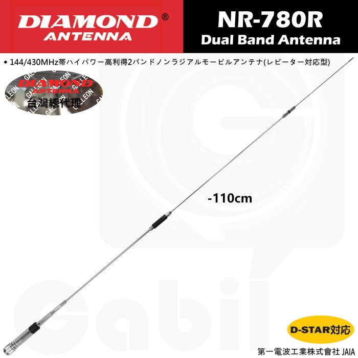 第一電波工業 144MHz 430MHz アンテナ 39cm 中古品 - アンテナ