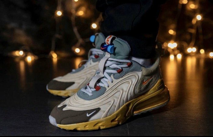 BS】Nike Air Max 270 React x Travis Scott TS CT2864-200 | Yahoo