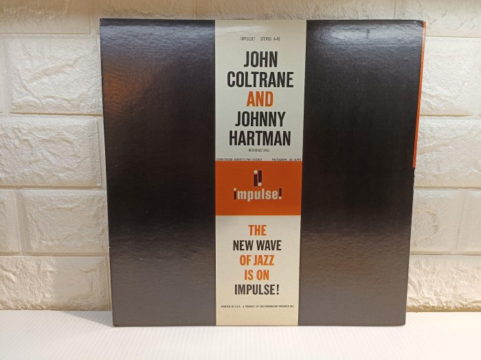 1980美版 John Coltrane And Johnny Hartman 爵士黑膠唱片