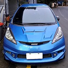 ☆光速改裝精品☆ HONDA FIT 08-13年專用 輕量化引擎蓋 ABS 現貨在庫