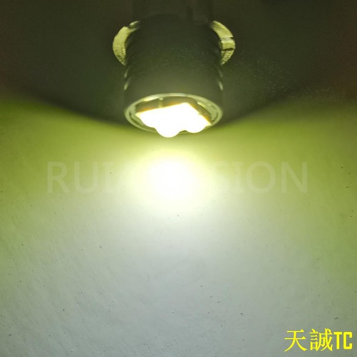 天誠TCRuiandsion 3V 遠足野營燈超亮 P13.5S LED 手電筒燈泡 0.6W 替換燈泡白色手電筒應急工作