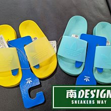 南🔥2023 5月 ADIDAS ADILETTE 運動拖鞋 避震 三葉草 女款 黃IE7735 湖水綠IE7737