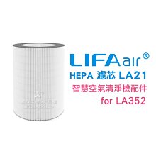 數位黑膠兔【 LIFA LA21 HEPA 濾芯 for LA352 】 空氣清淨機 居家 家用 客廳 房間 配件 補充
