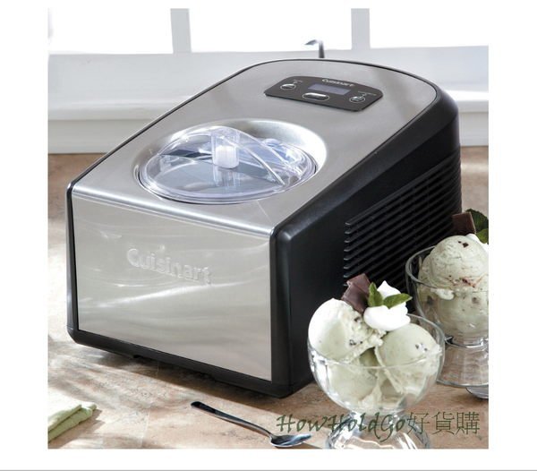 Cuisinart ICE-100 1台【現貨】DIY義式 冰淇淋機容量1.4公升 商業/居家 全自動 美國原廠全新款