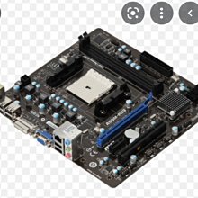 電腦雜貨店→ 微星 A55M-P33 MS-7786 主機板 (FM1 顯示 DDR3) 二手良品 $450