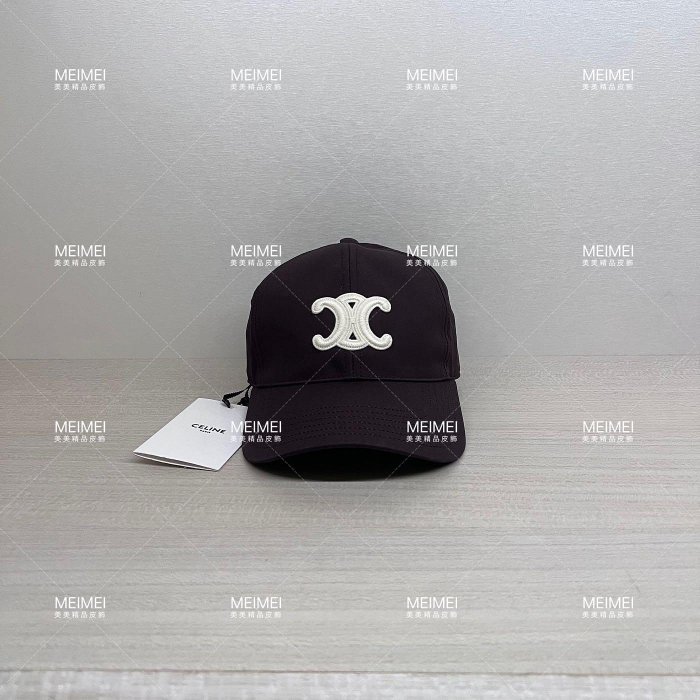 30年老店 預購 CELINE BASEBALL CAP 帽子 棒球帽 巧克力色 S 號 2AUT6969P