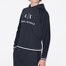 【A/X男生館】【ARMANI EXCHANGE大LOGO印圖連帽T恤】【AX001F6】(L)