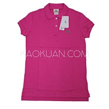 【高冠國際】保證正品 Lacoste woman polo-shirt  鱷魚 polo衫 - rose tyrien