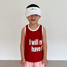 S~XL ♥上衣(RED) OWA-2 24夏季 OWA240520-017『韓爸有衣正韓國童裝』~預購