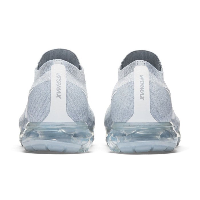 老夫子 Nike Air VaporMax Flyknit White 全白 編織 氣墊 襪套 白勾 男女