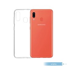 SAMSUNG三星 Galaxy A20 保護套-透明