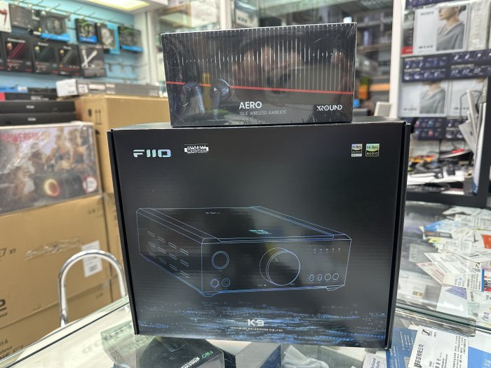禾豐音響 加送XROUND AERO 真無線耳機 FiiO K9 桌上型藍牙耳機 DAC/擴大機 公司貨