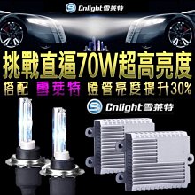 晶站 CNLIGHT 50W雪萊特HID安定器+H8/H11陶瓷盤座球泡燈管 亮度超越55W直逼70W