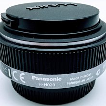 全新【完整盒裝】Panasonic LUMIX G 20mm / F1.7 定焦鏡頭 人像鏡F1.7 大光圈 ASPH