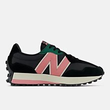 南◇2022 1月 NEW BALANCE U327cnt 限量 327 黑色 黑粉紅色 N字鞋 韓系 復古 休閒