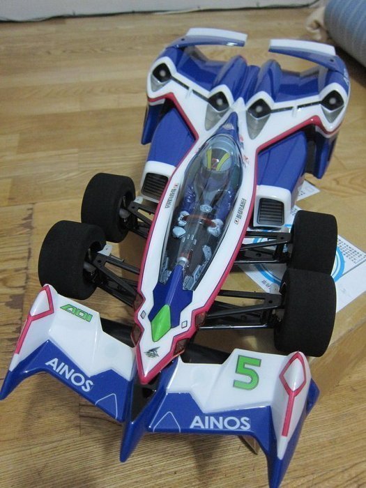 目前無貨 - 日本 R/C F103 遙控車 6輪GPX 閃電霹靂車 凰呀 AN-21 阿斯拉(前後燈 會亮)  完成