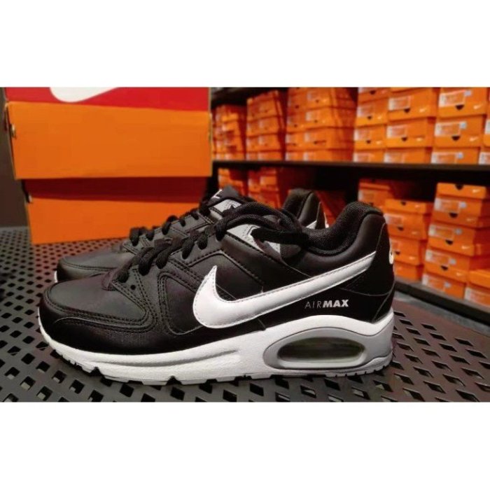 【正品】Nike Air Max Command 氣墊 慢跑鞋 皮革 749760-010