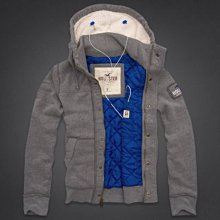 HOLLISTER 鋪棉連帽外套 322-222-0265-011  MY-麋鹿嚴選全新真品 AF A&F 海鷗