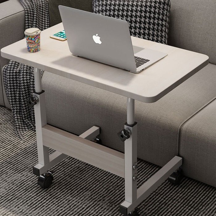 床邊桌可移動小桌子家用學生簡約書桌簡易升降宿舍懶人床上電腦桌-主推款