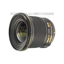 成功攝影  Nikon AF-S FX 20mm F1.8 G ED 中古二手 廣角定焦鏡 大光圈 風景 保固半年 20/1.8 G