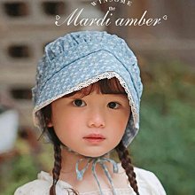 FREE ♥帽子(BLUE) AMBER 24夏季 AM240423-003『韓爸有衣正韓國童裝』~預購(特價商品)