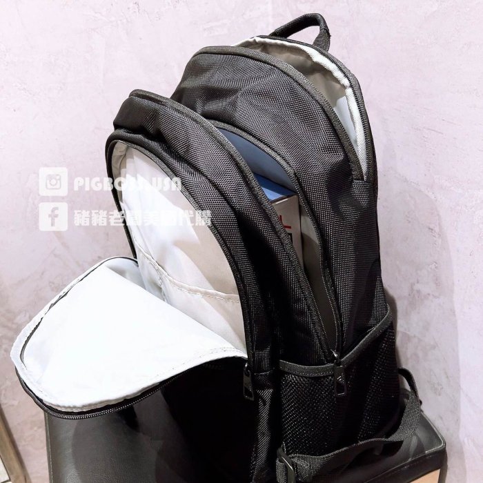 【豬豬老闆】ADIDAS BACKPACK 黑 吸濕排汗 可拆式收納袋 胸扣 多夾層 訓練 運動 後背包 HE2647