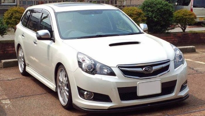 SUBARU LEGACY XV FORESTER日本特仕車專用霧銀色後視鏡蓋，日規逸品