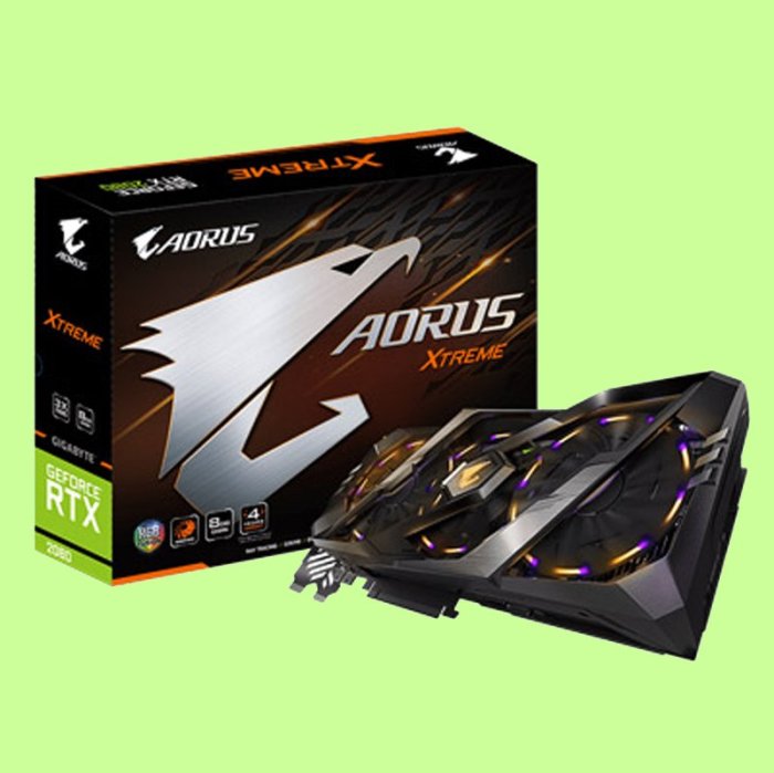 5Cgo【權宇】技嘉 AORUS GeForce RTX 2070 Xtreme 8G 顯示卡  3年保 含稅