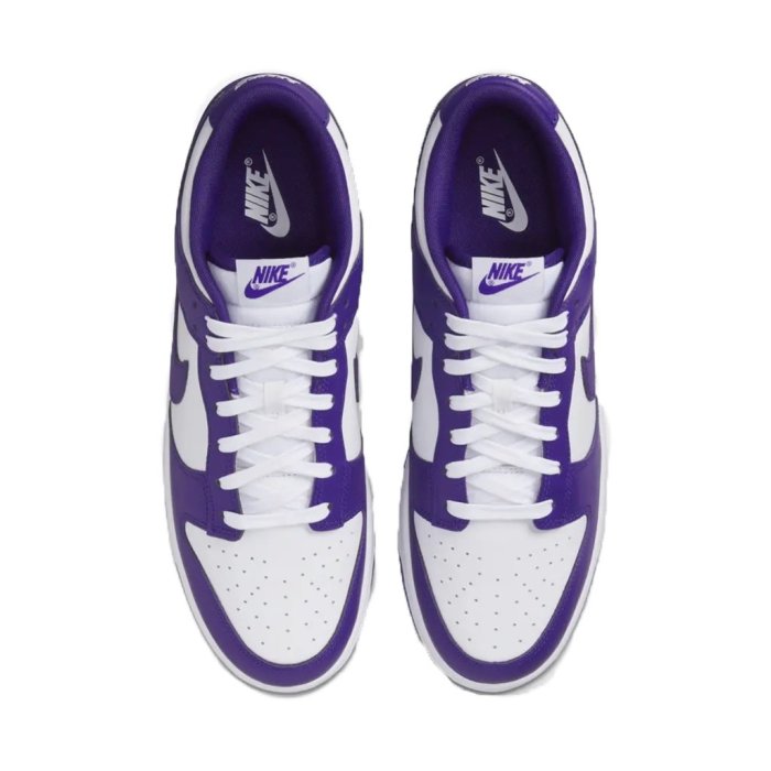 【A-KAY0】NIKE DUNK LOW RETRO CHAMPIONSHIP COURT PURPLE 白紫【DD1391-104】