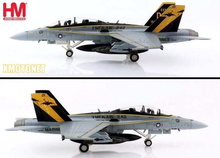 【魔玩達人】1/72 HM HA3560 F/A-18D Hornet 大黃蜂VMFA-242美國海軍陸戰隊【新品現貨】