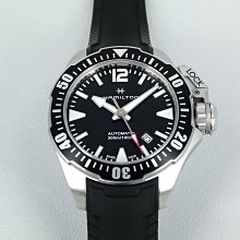 【一元起標+保固半年】HAMILTON漢彌頓(42mm) 卡其海軍系列H776050-大型自動機械運動腕錶(附原廠盒)